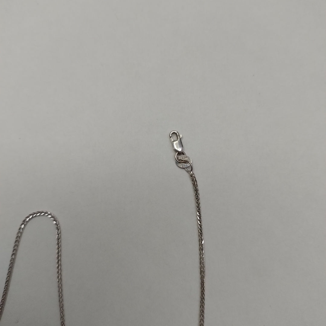CADENA ORO, ORO BLANCO 14 K 2.5 GRMS (SEMINUEVO)