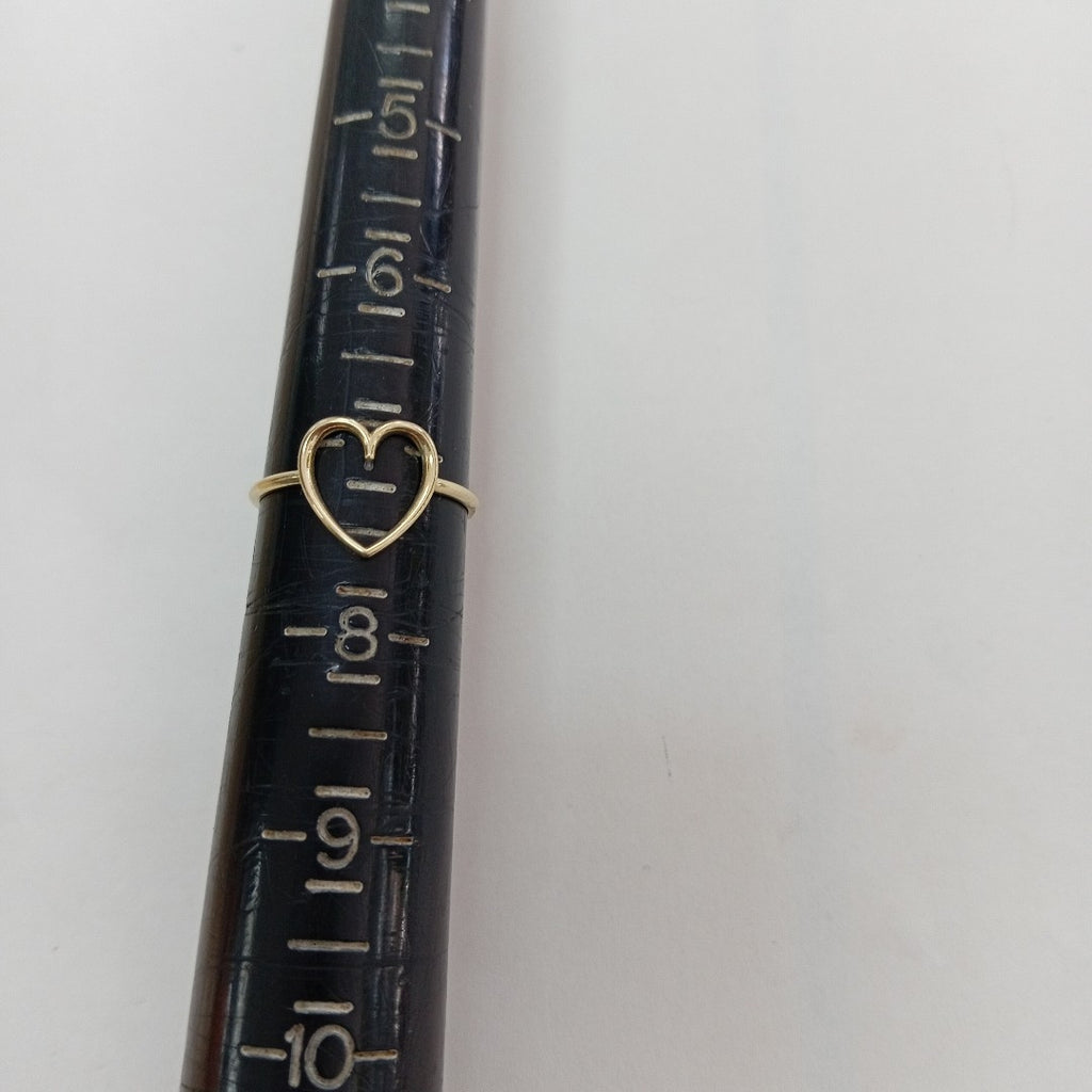 ANILLOS ANILLITO FIG CORAZON 10K TALLA 7 0.9 GR (NUEVO)