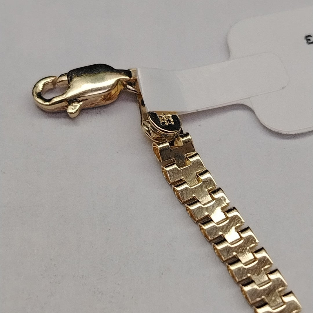 PULSERA ESPECIAL 10K 18 CM 3.4 GR (NUEVO)