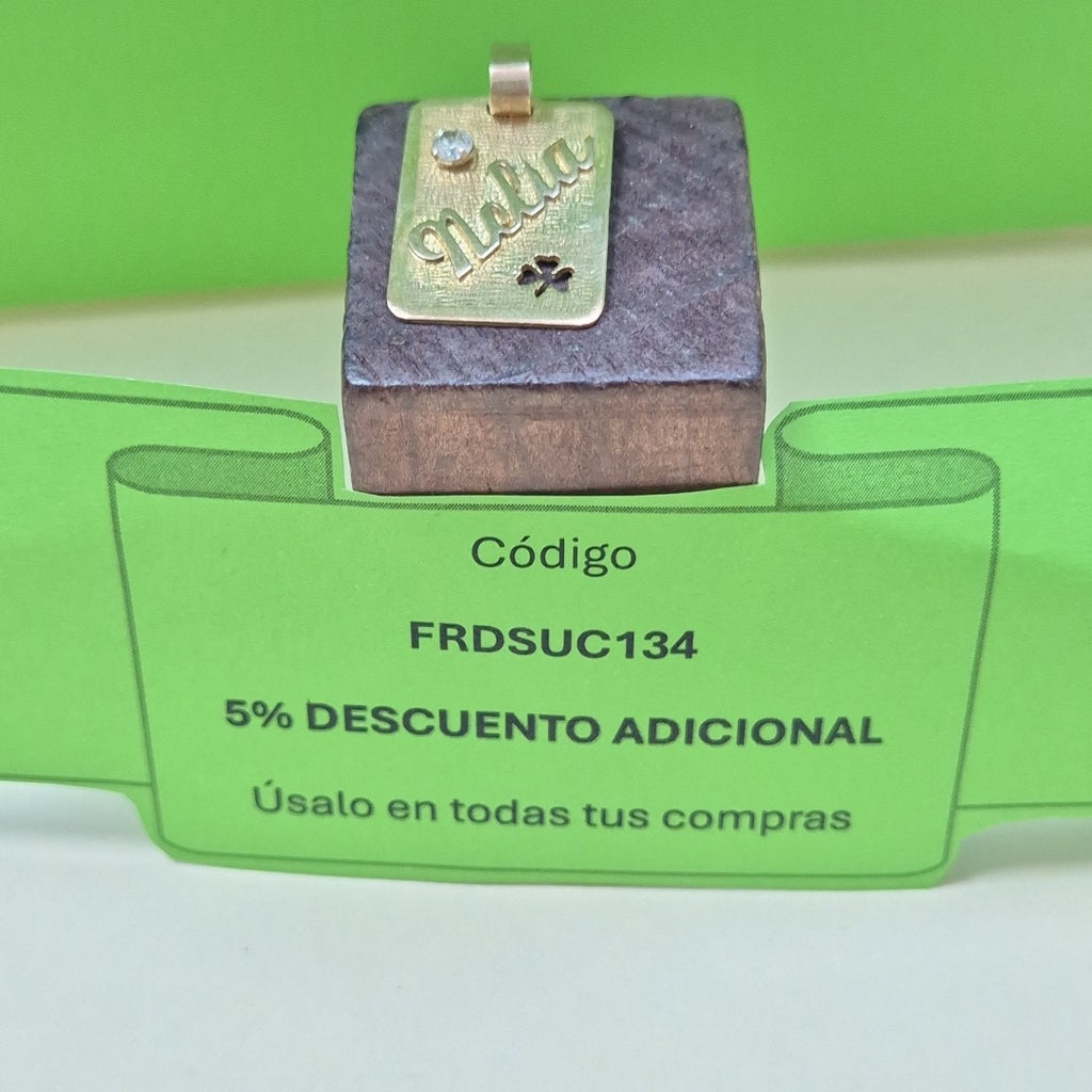 DIJE ORO 10 K 2,50 GRMS (SEMINUEVO)