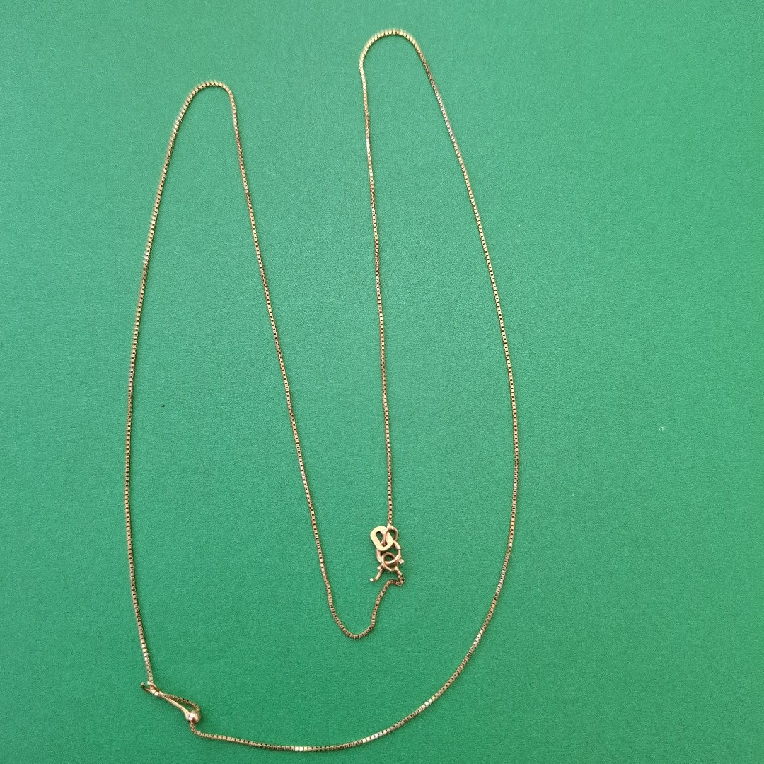 CADENA ORO 14 K 1,10 GRMS (SEMINUEVO)