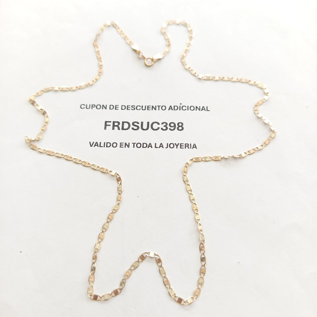 CADENA ORO 10 K 2.8 GRMS (SEMINUEVO)