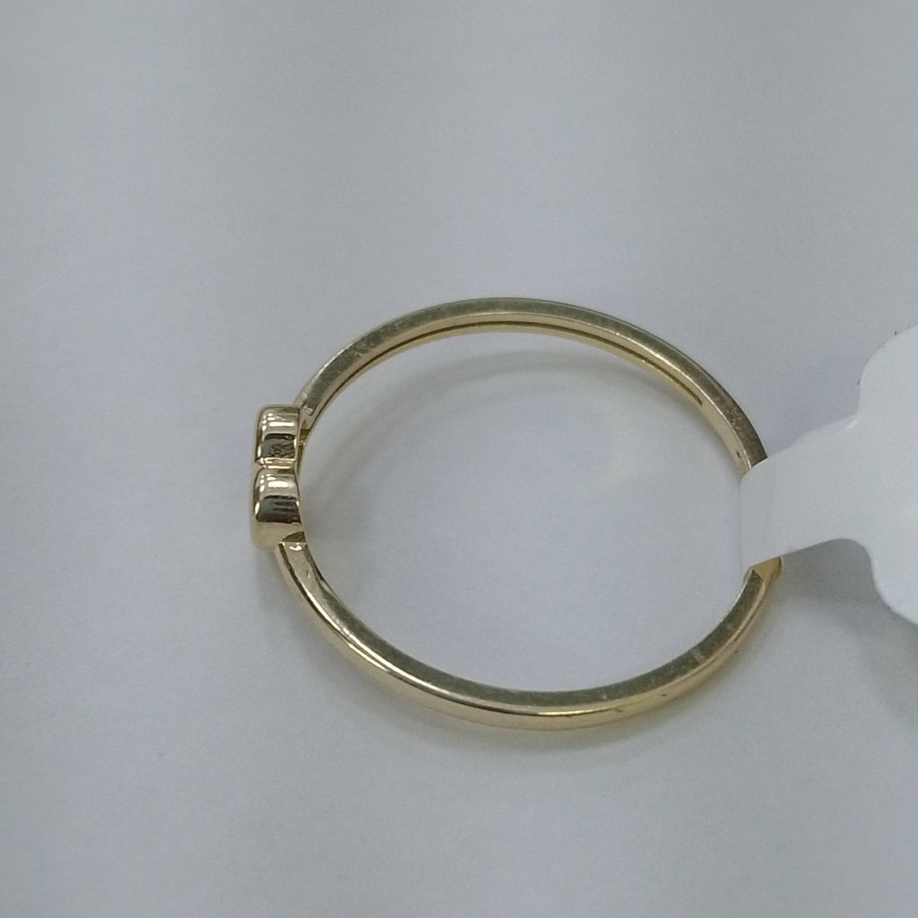 ANILLOS ANILLITO FIG CORAZON 10K TALLA 9 1.2 GR (NUEVO)