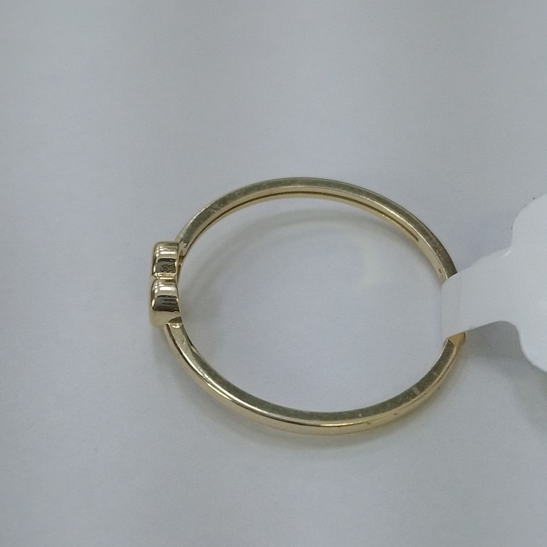 ANILLOS ANILLITO FIG CORAZON 10K TALLA 9 1.2 GR (NUEVO)