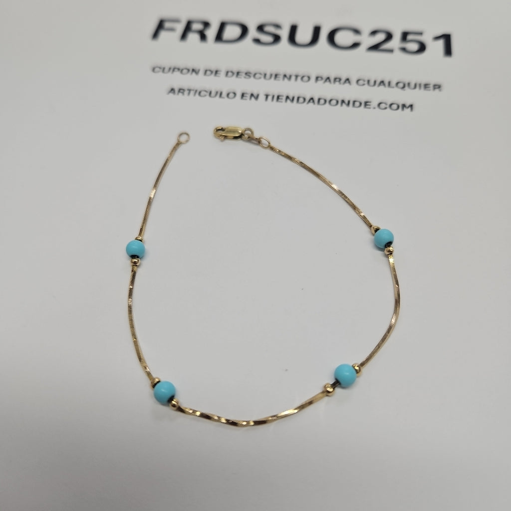 PULSERA ORO 14 K 2.2 GRMS (SEMINUEVO)