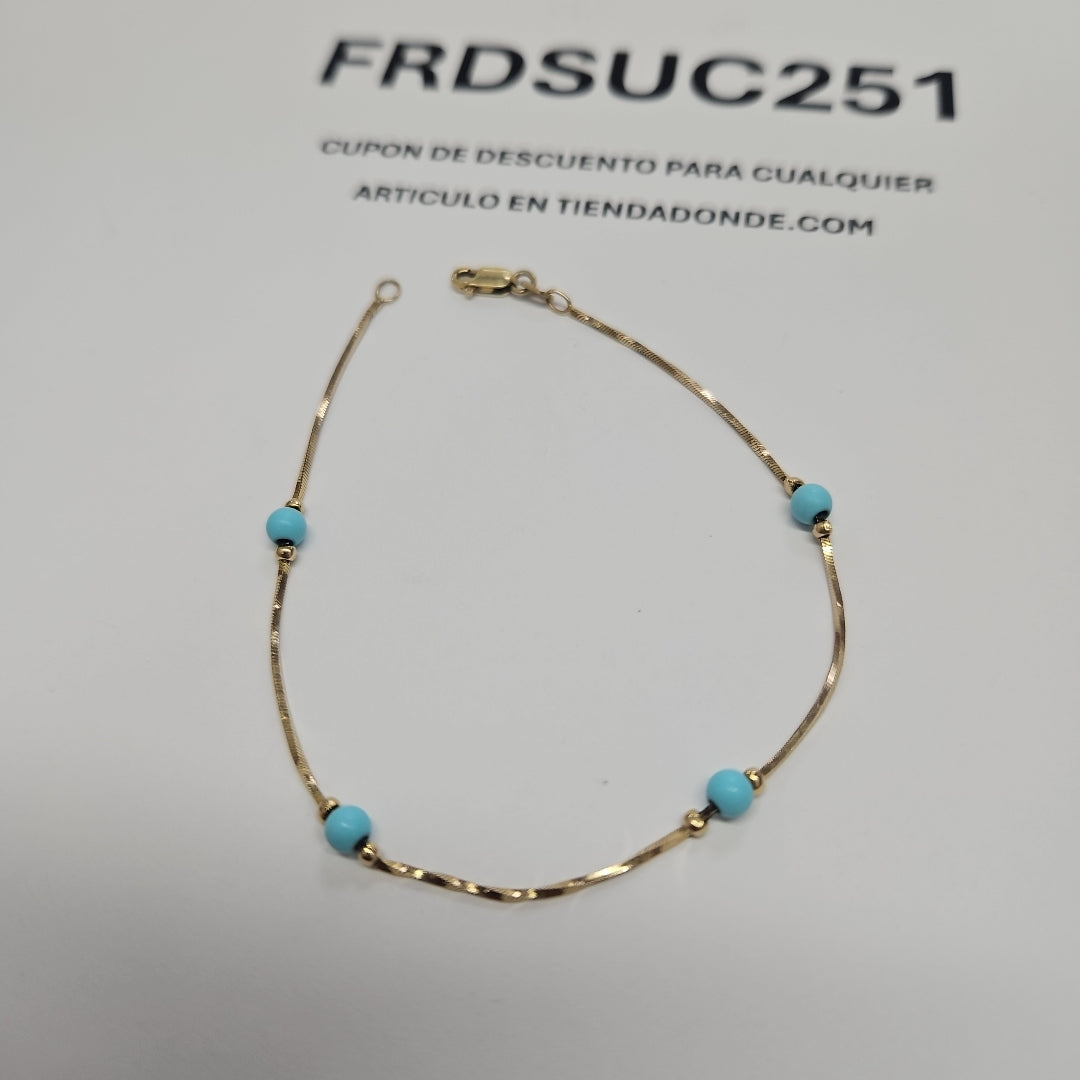 PULSERA ORO 14 K 2.2 GRMS (SEMINUEVO)