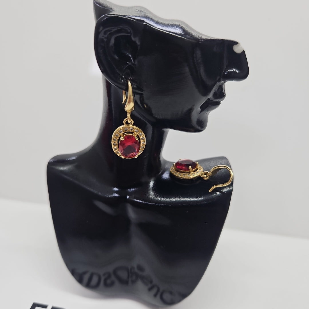 ARETES PAR ORO 10 K 3.2 GRMS (SEMINUEVO)