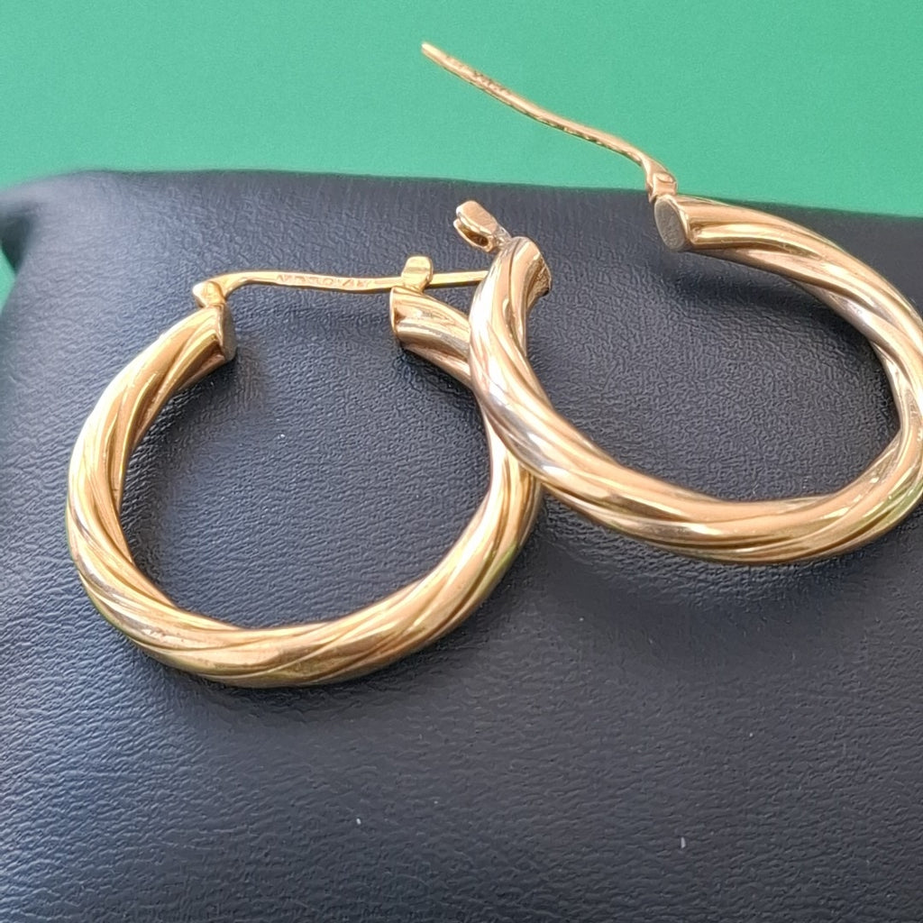 ARRACADAS PAR ORO 14 K 5,00 GRMS (SEMINUEVO)