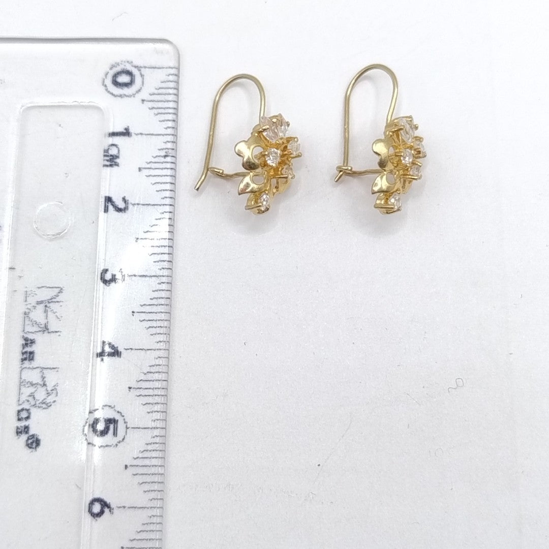 ARETES PAR ORO 10 K 2.2 GRMS (SEMINUEVO)