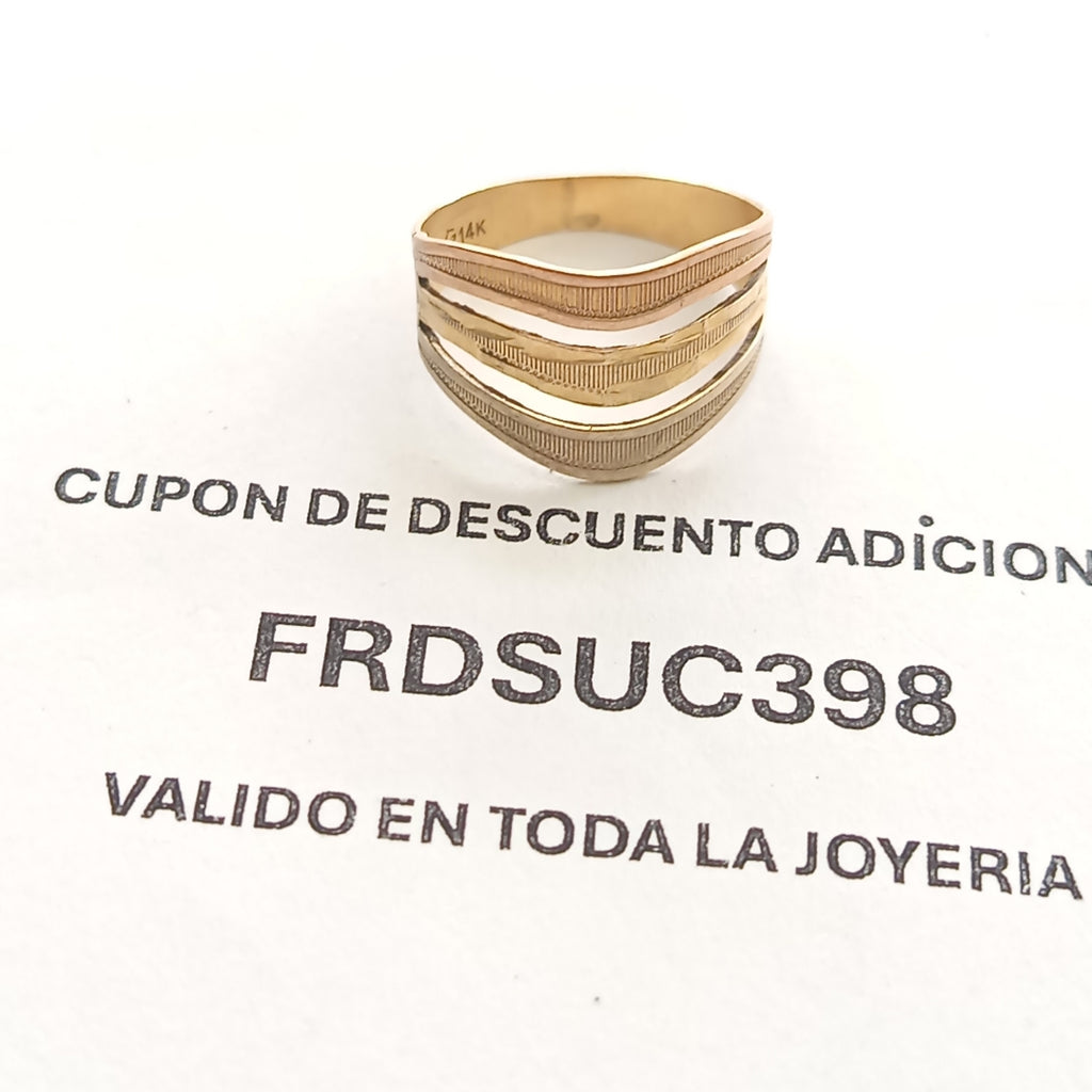 ANILLITO ORO 14 K 2.9 GRMS (SEMINUEVO)