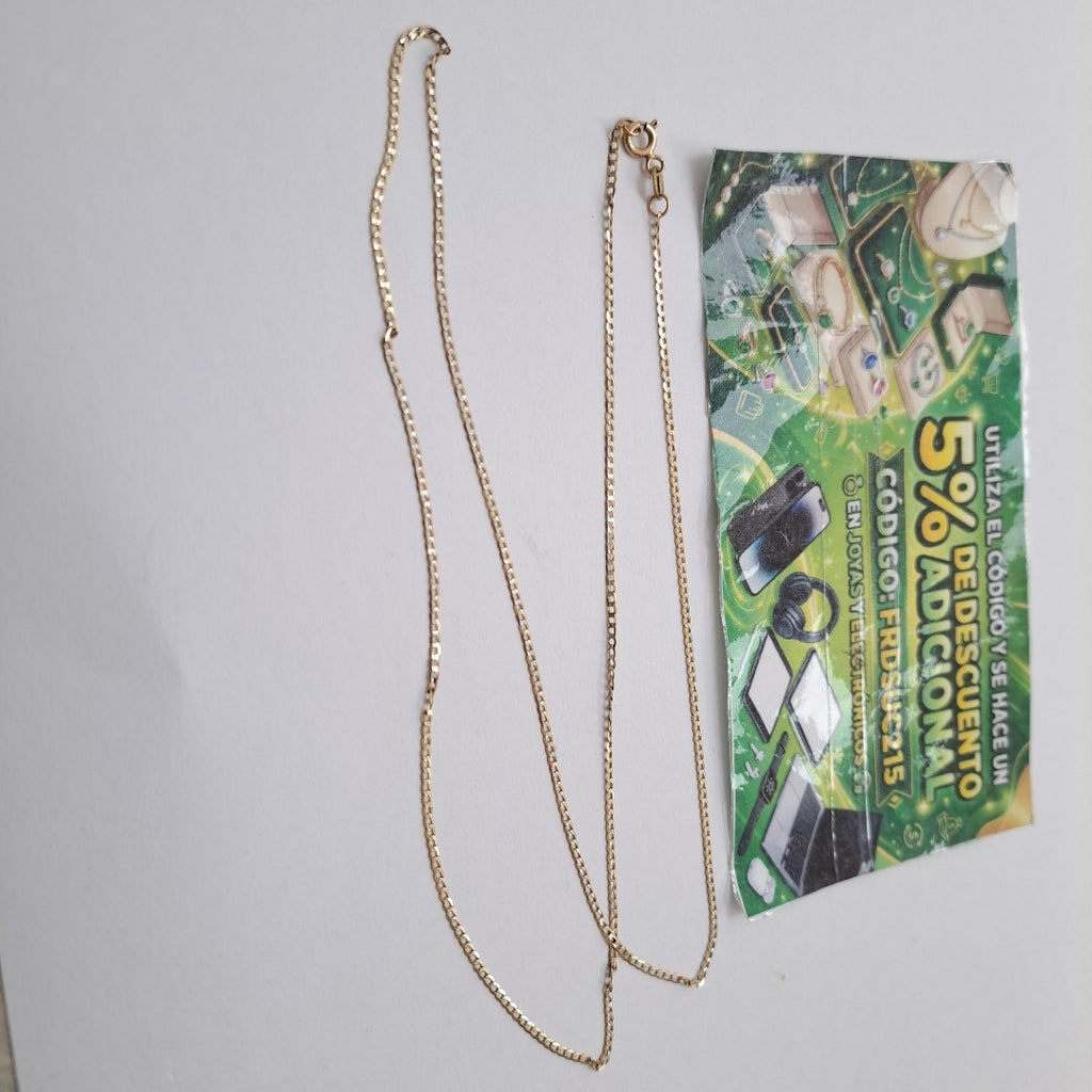 CADENA ORO 10 K 1.8 GRMS (SEMINUEVO)