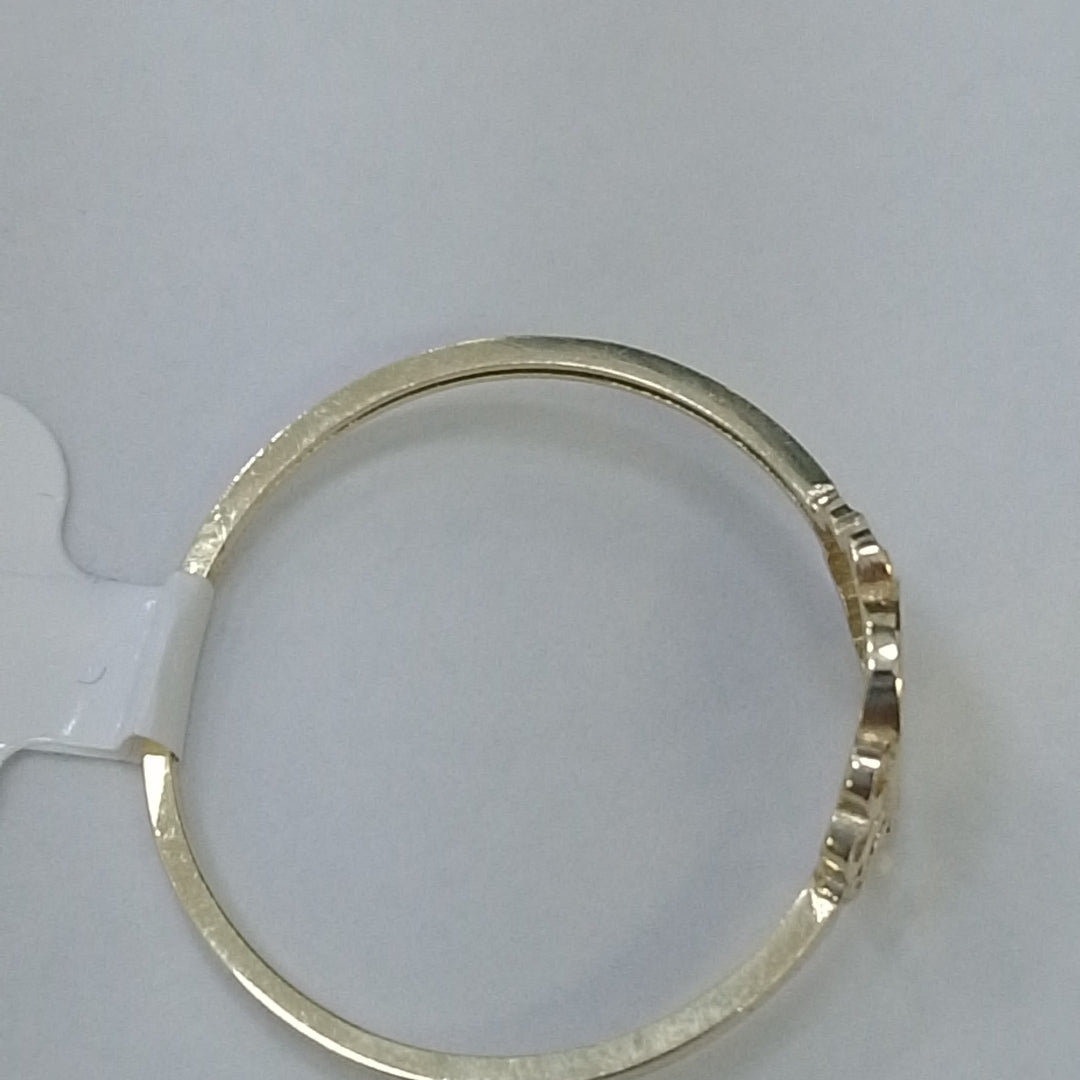 ANILLOS ANILLITO 10K TALLA 9 1 GR (NUEVO)