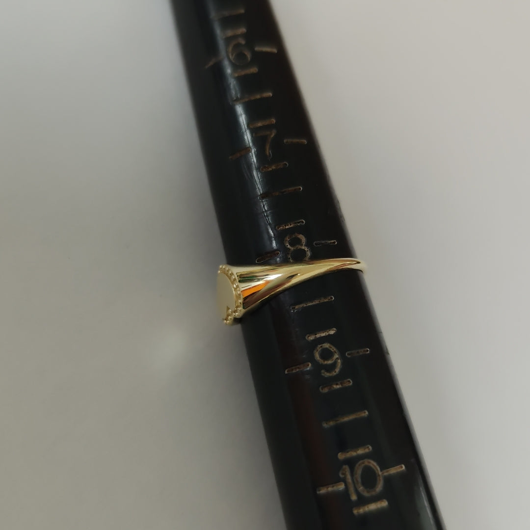 ANILLOS ANILLITO FIG CORAZON 10K TALLA 8 1.7 GR (NUEVO)