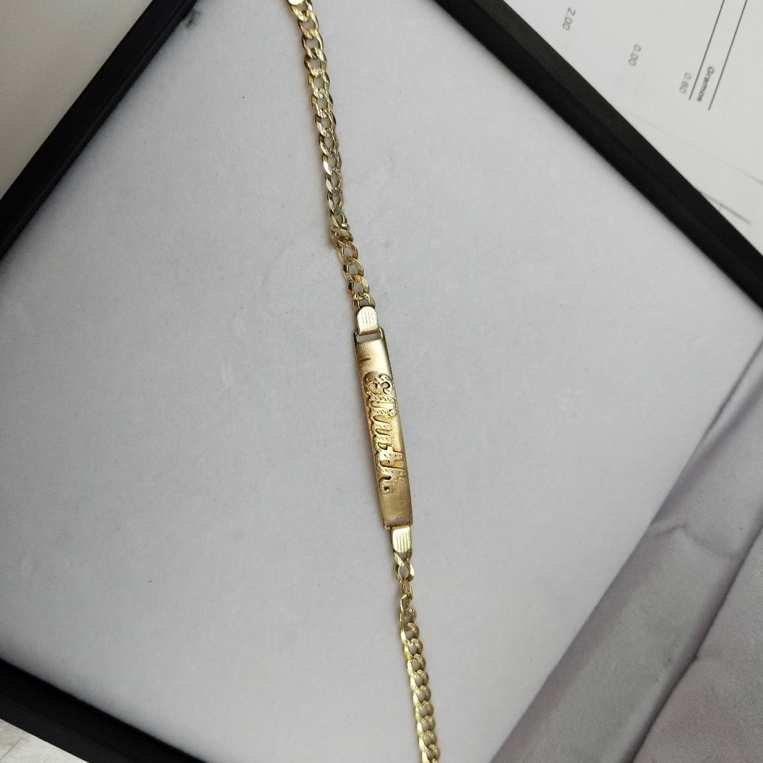 ESCLAVA ORO 14 K 8.8 GRMS (SEMINUEVO)