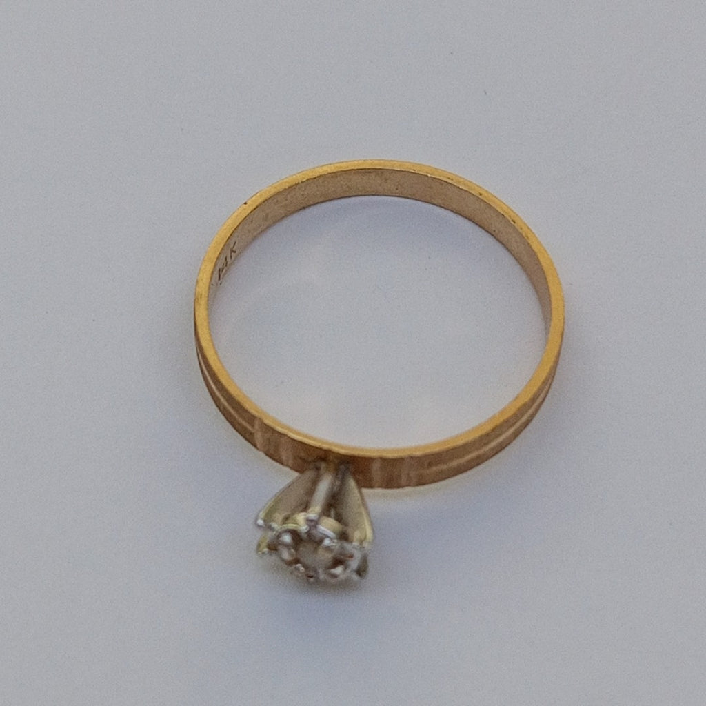 ANILLITO ORO 14 K 1.8 GRMS (SEMINUEVO)