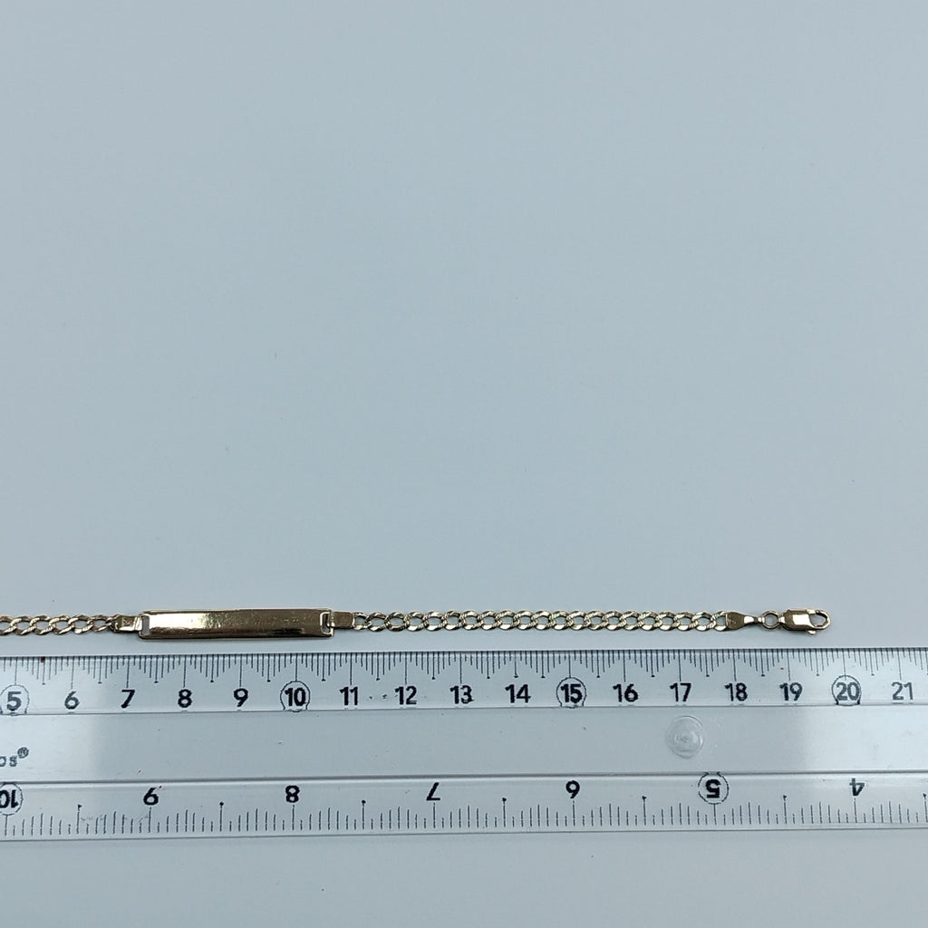 ESCLAVA ORO 14 K 4.4 GRMS (SEMINUEVO)