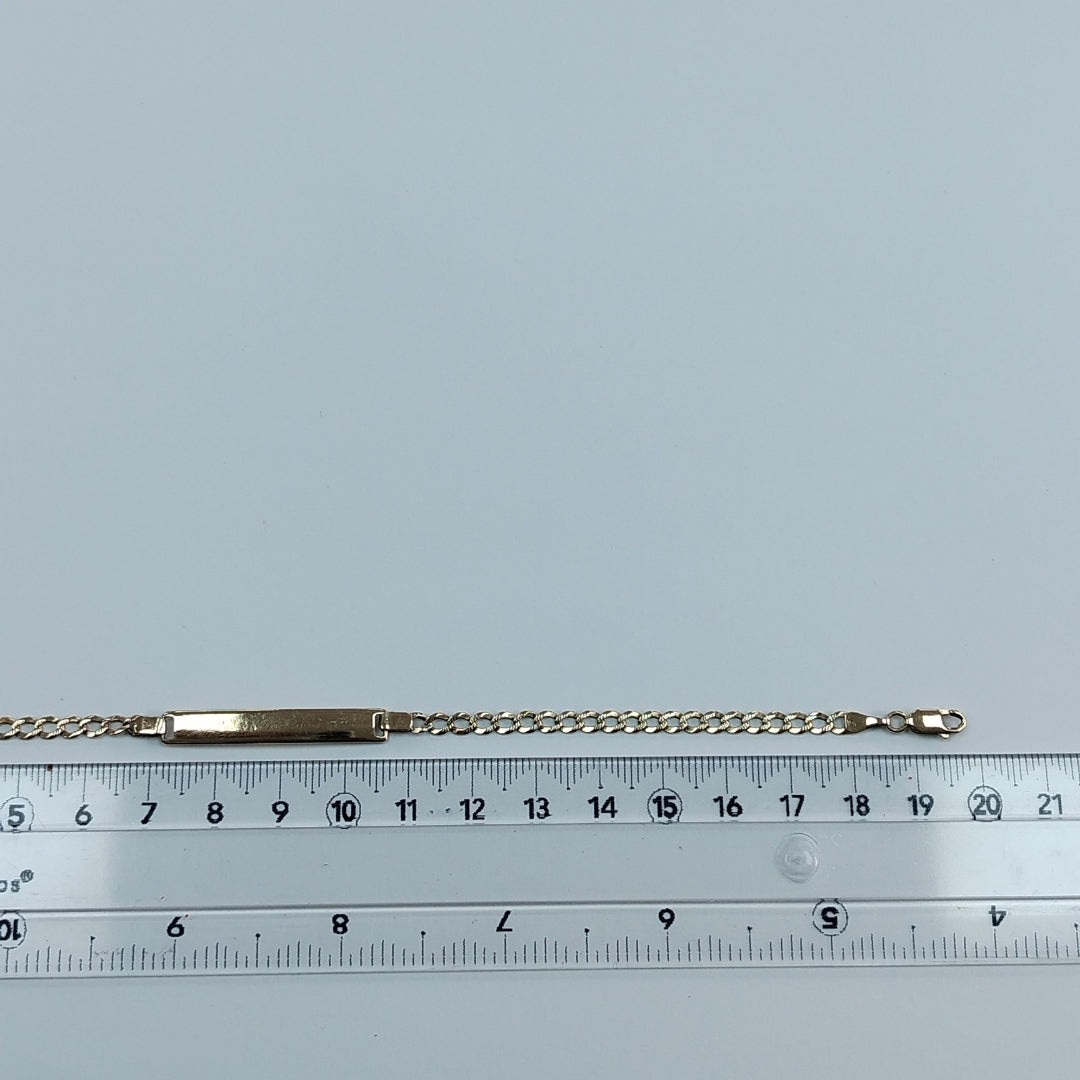 ESCLAVA ORO 14 K 4.4 GRMS (SEMINUEVO)