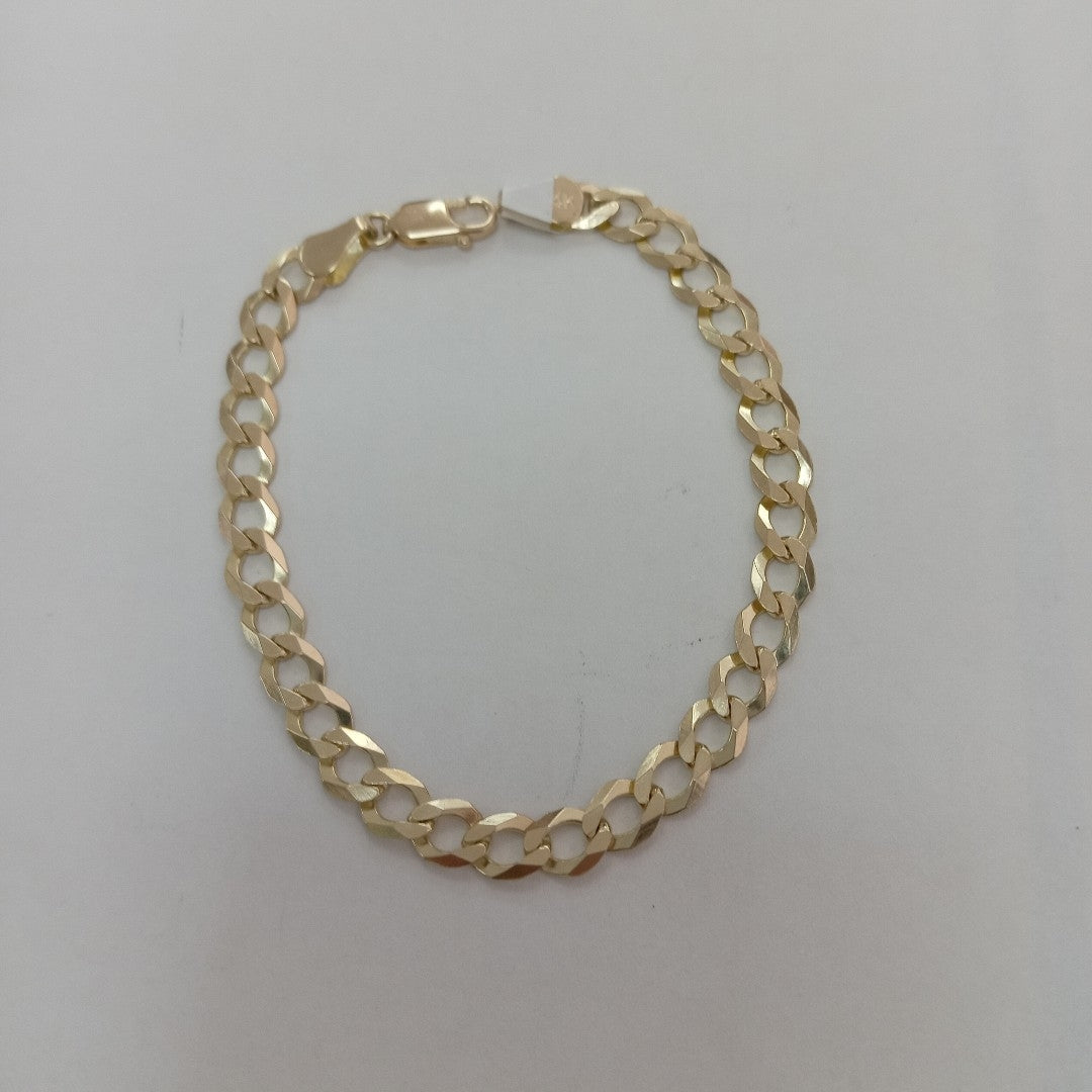 PULSERA BARBADA 14K 18 CM 6.2 GR (NUEVO)