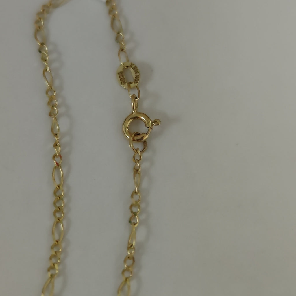 CADENA TEJIDO 3X1 14K 55 CM 2.3 GR (NUEVO)