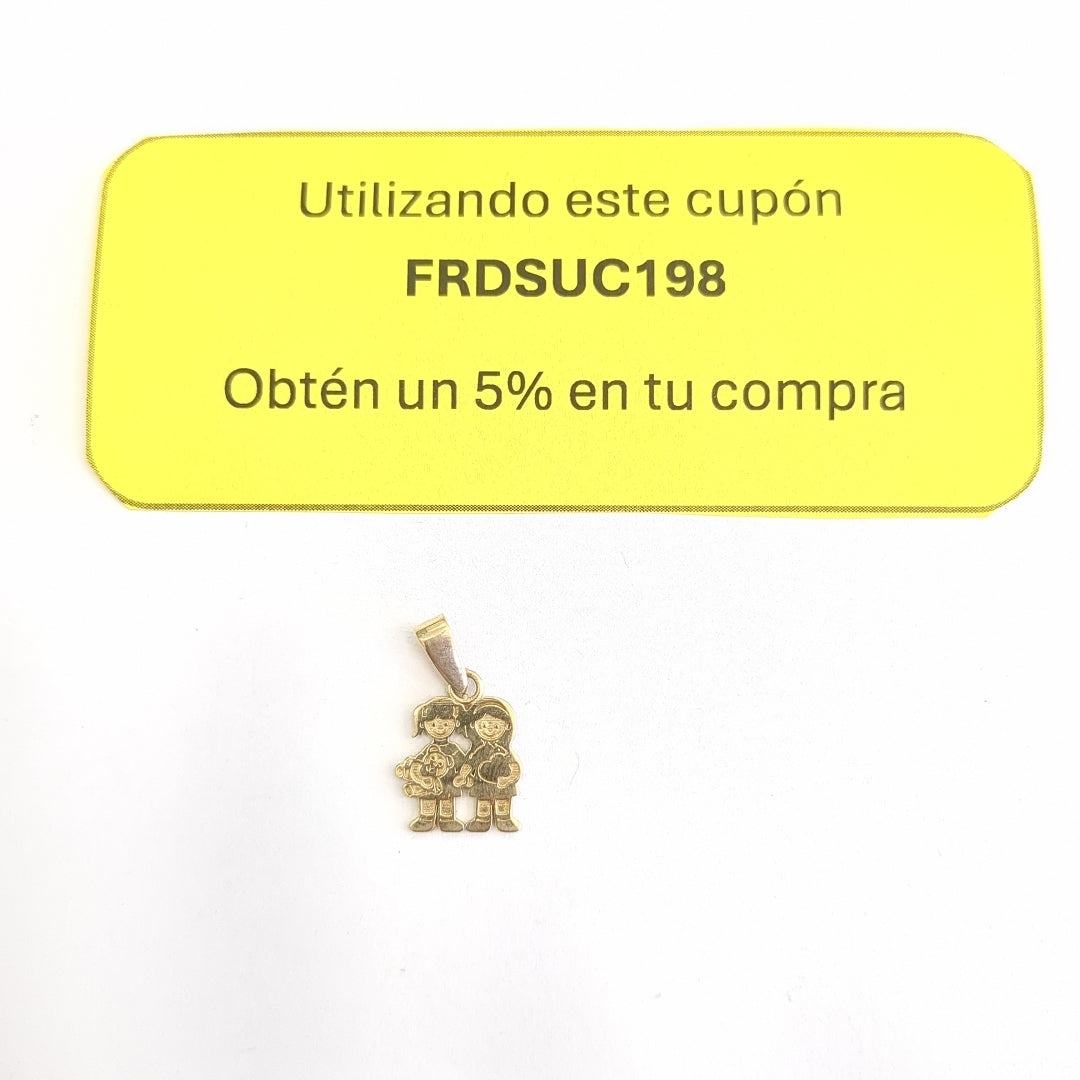 DIJE ORO 10 K 0.9 GRMS (SEMINUEVO)