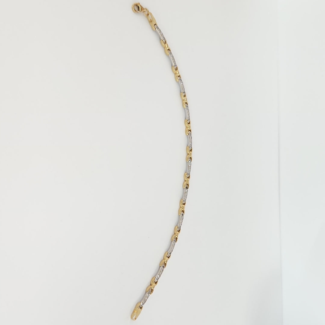 PULSERA ORO 14 K 6.3 GRMS (SEMINUEVO)