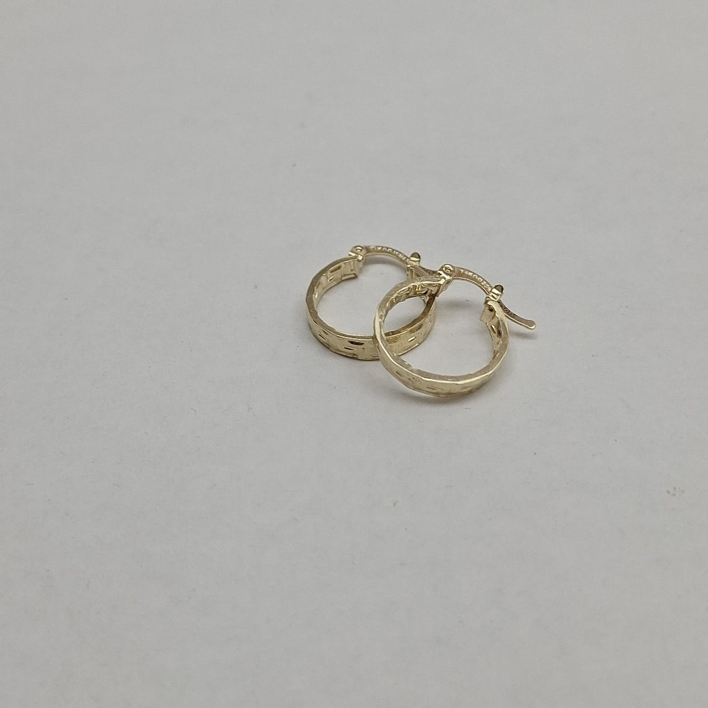 ARETES ARRACADAS FIG GRECAS 14K 1.8 GR (NUEVO)