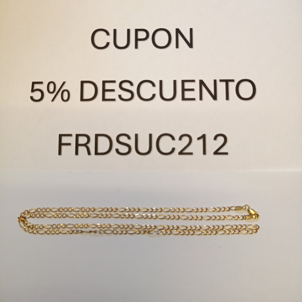CADENA ORO 10 K 3.1 GRMS (SEMINUEVO)