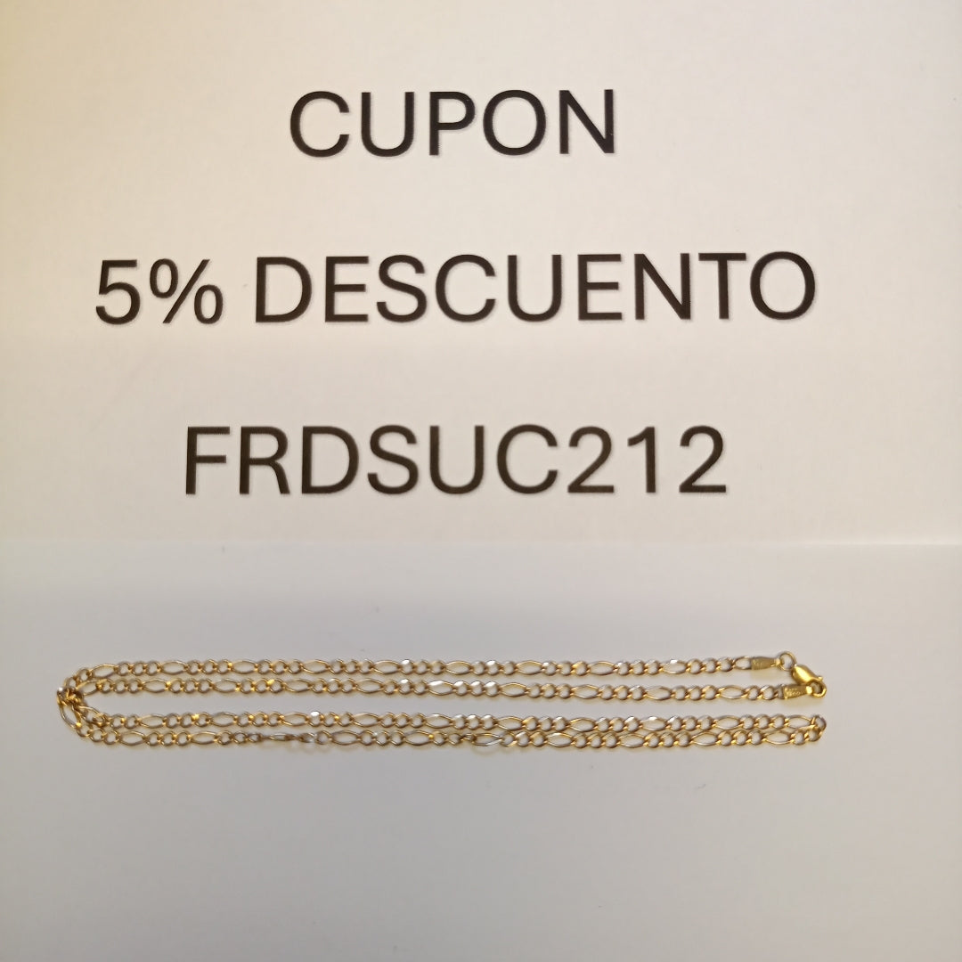 CADENA ORO 10 K 3.1 GRMS (SEMINUEVO)