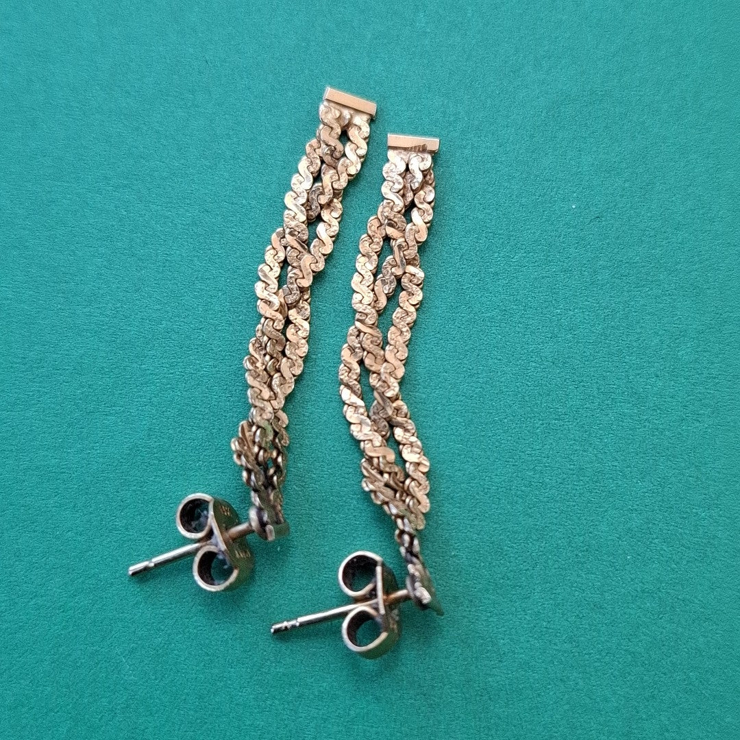 ARETES PAR ORO 10 K 2,00 GRMS (SEMINUEVO)