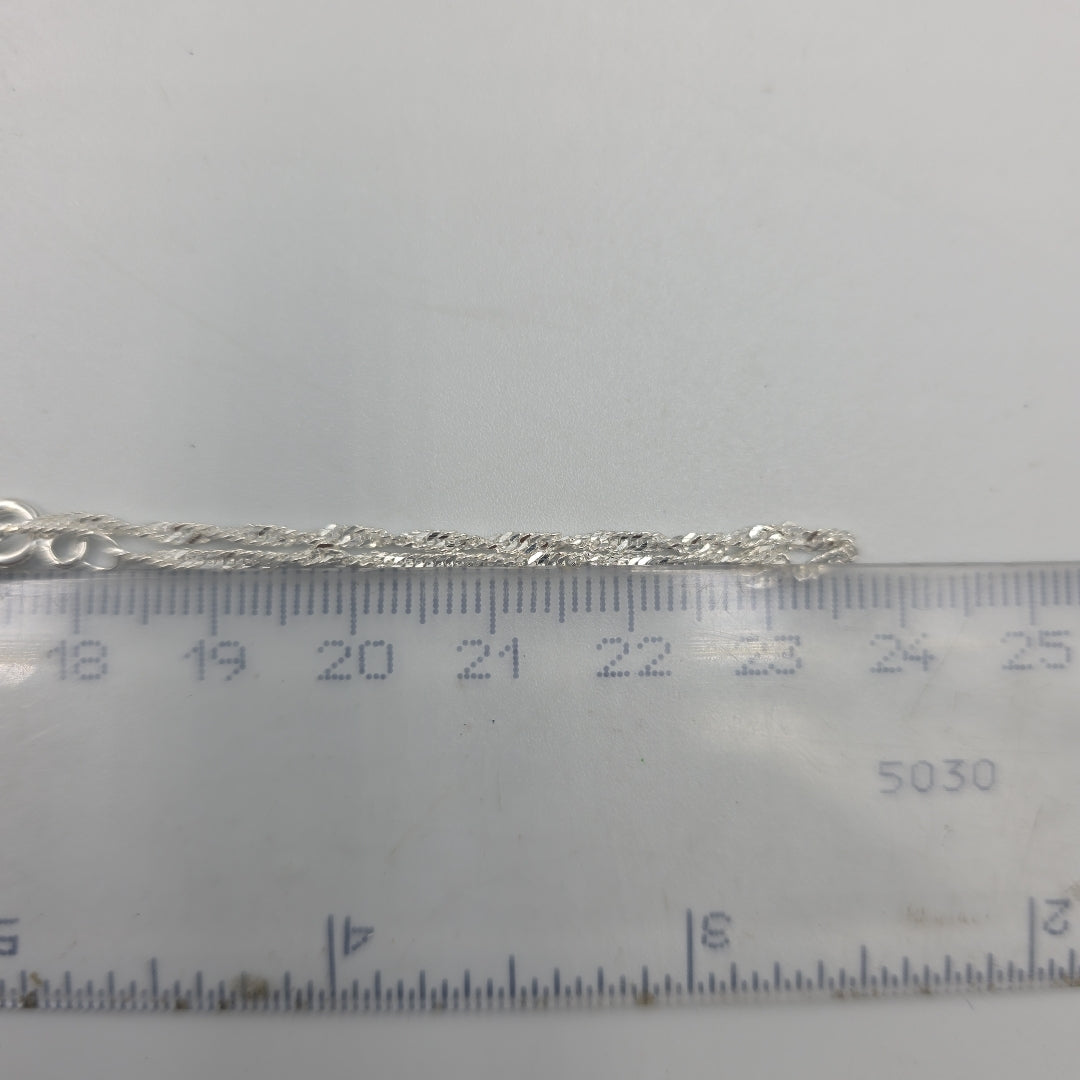 CADENA PLATA 2,60 GRMS (SEMINUEVO)