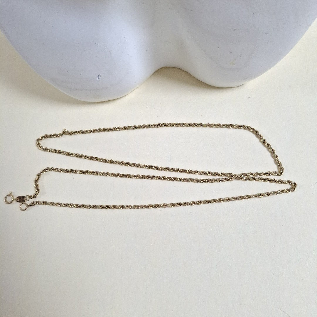 CADENA ORO 14 K 2,10 GRMS (SEMINUEVO)