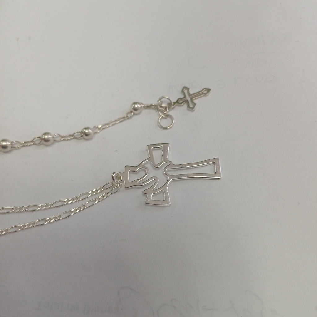 CADENA, PULSERA PLATA 5.4 GRMS (SEMINUEVO)