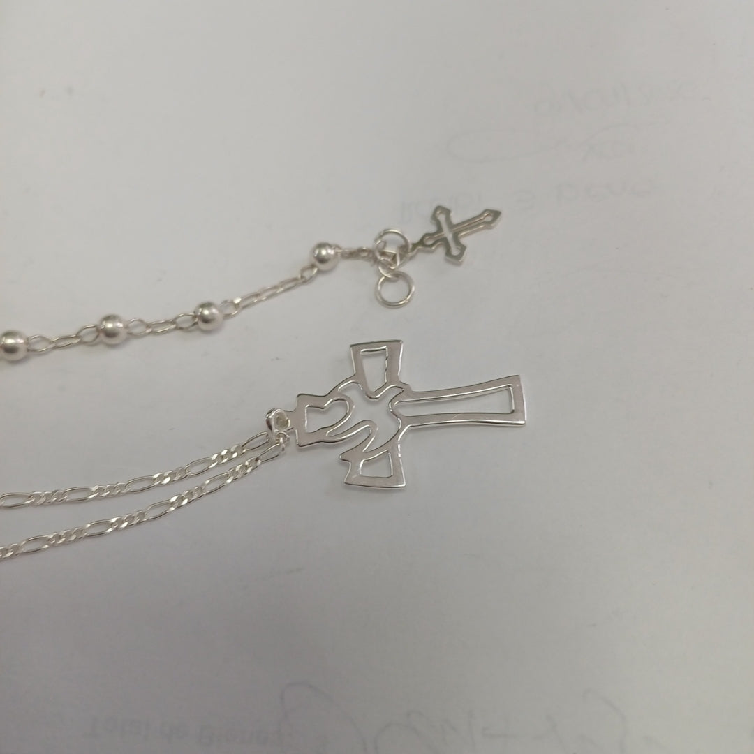 CADENA, PULSERA PLATA 5.4 GRMS (SEMINUEVO)