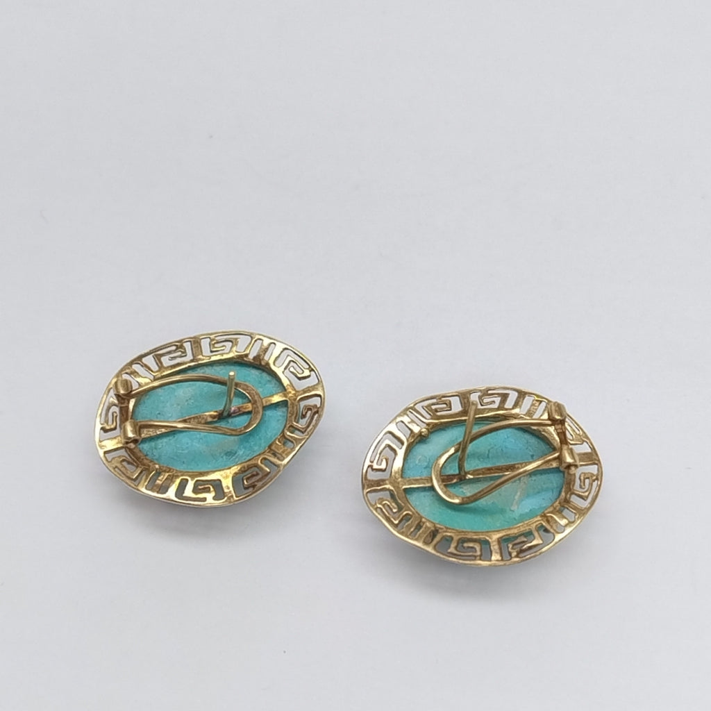 ARETES PAR ORO 14 K 7,00 GRMS (SEMINUEVO)