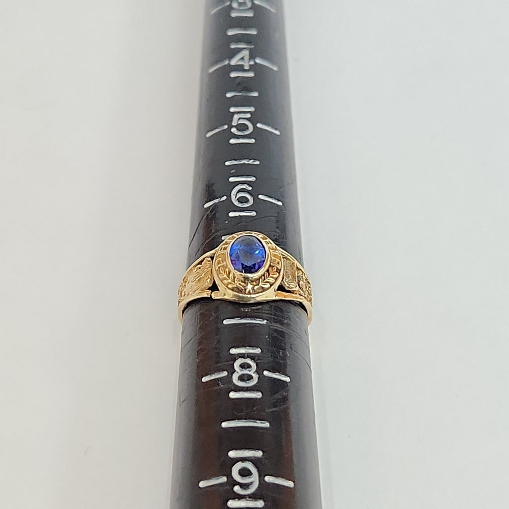 ANILLO DE GRADUACIÓN ORO 8 K 2,10 GRMS (SEMINUEVO)