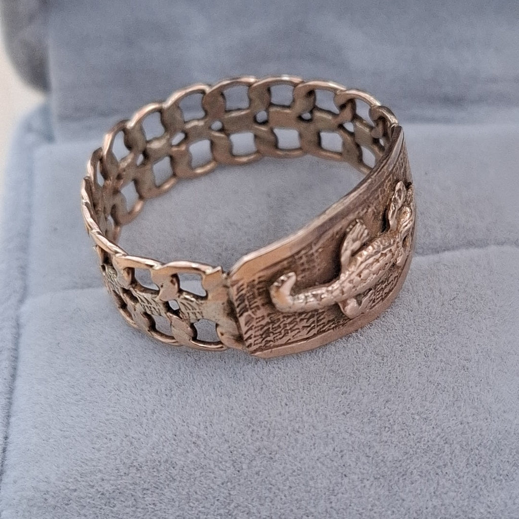 ANILLO ORO 8 K 4.1 GRMS (SEMINUEVO)