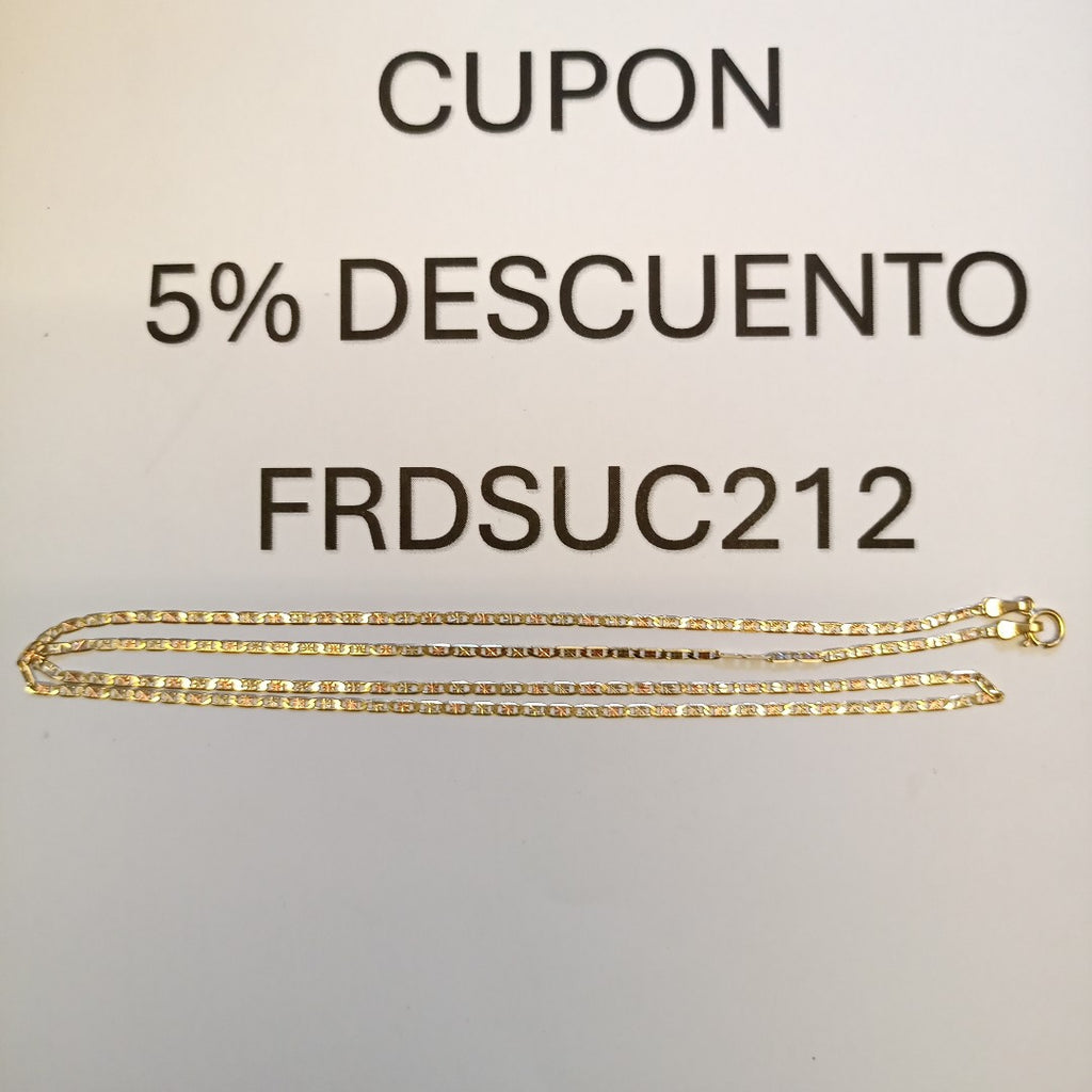 CADENA ORO 10 K 2.5 GRMS (SEMINUEVO)