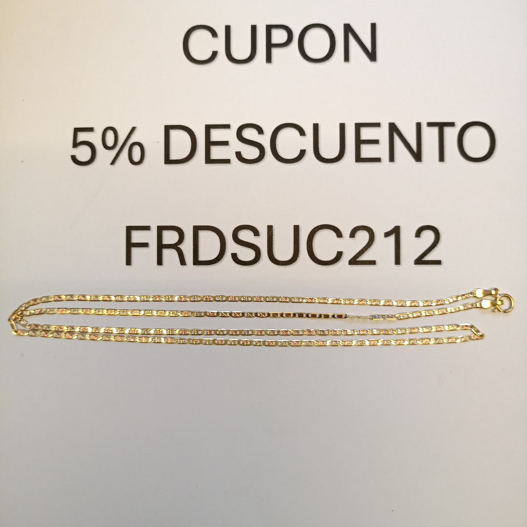 CADENA ORO 10 K 2.5 GRMS (SEMINUEVO)