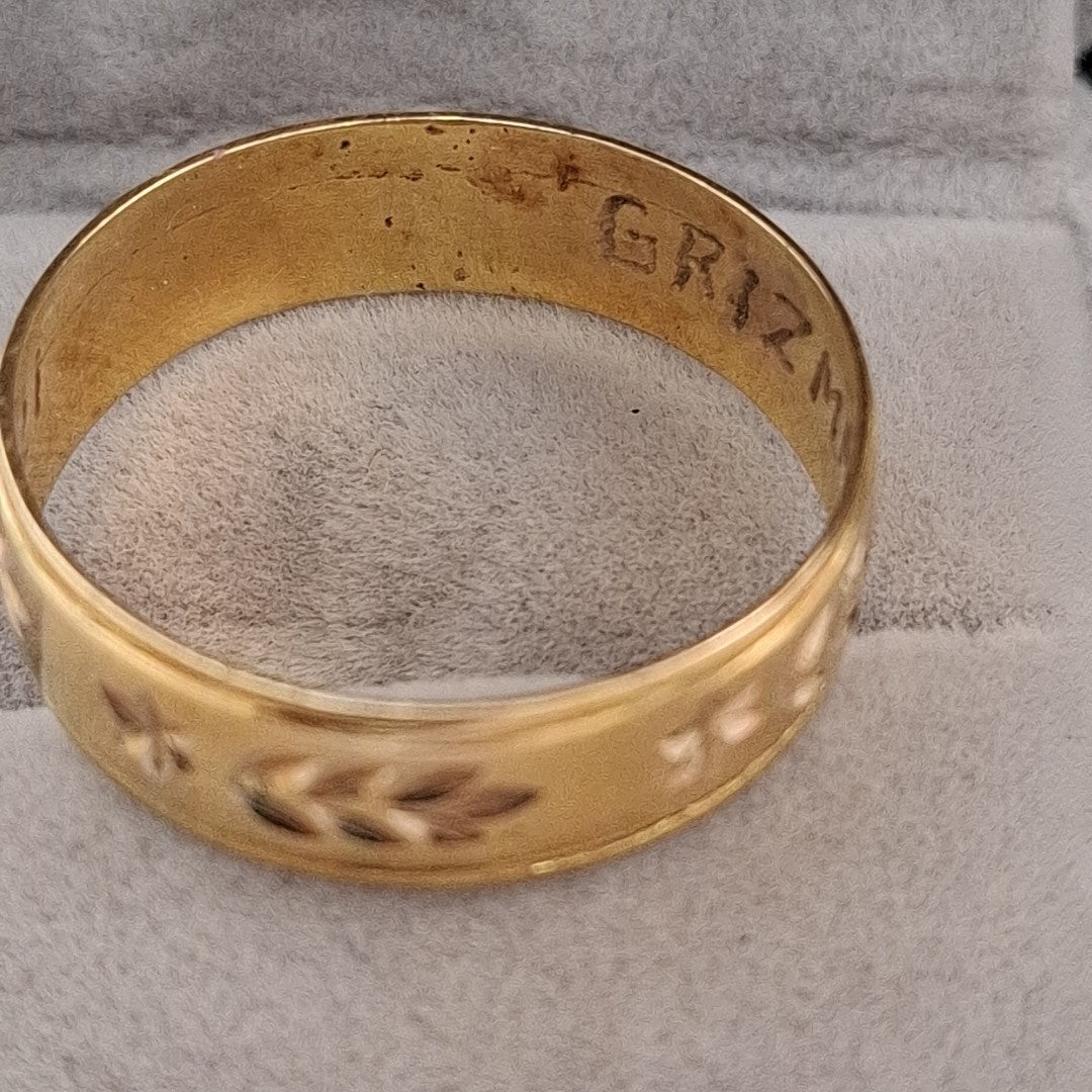 ARGOLLA ORO 10 K 2.9 GRMS (SEMINUEVO)