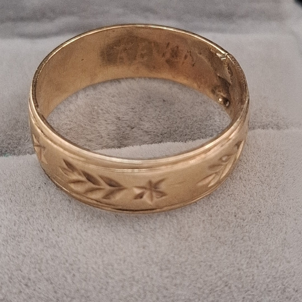 ARGOLLA ORO 10 K 2.6 GRMS (SEMINUEVO)