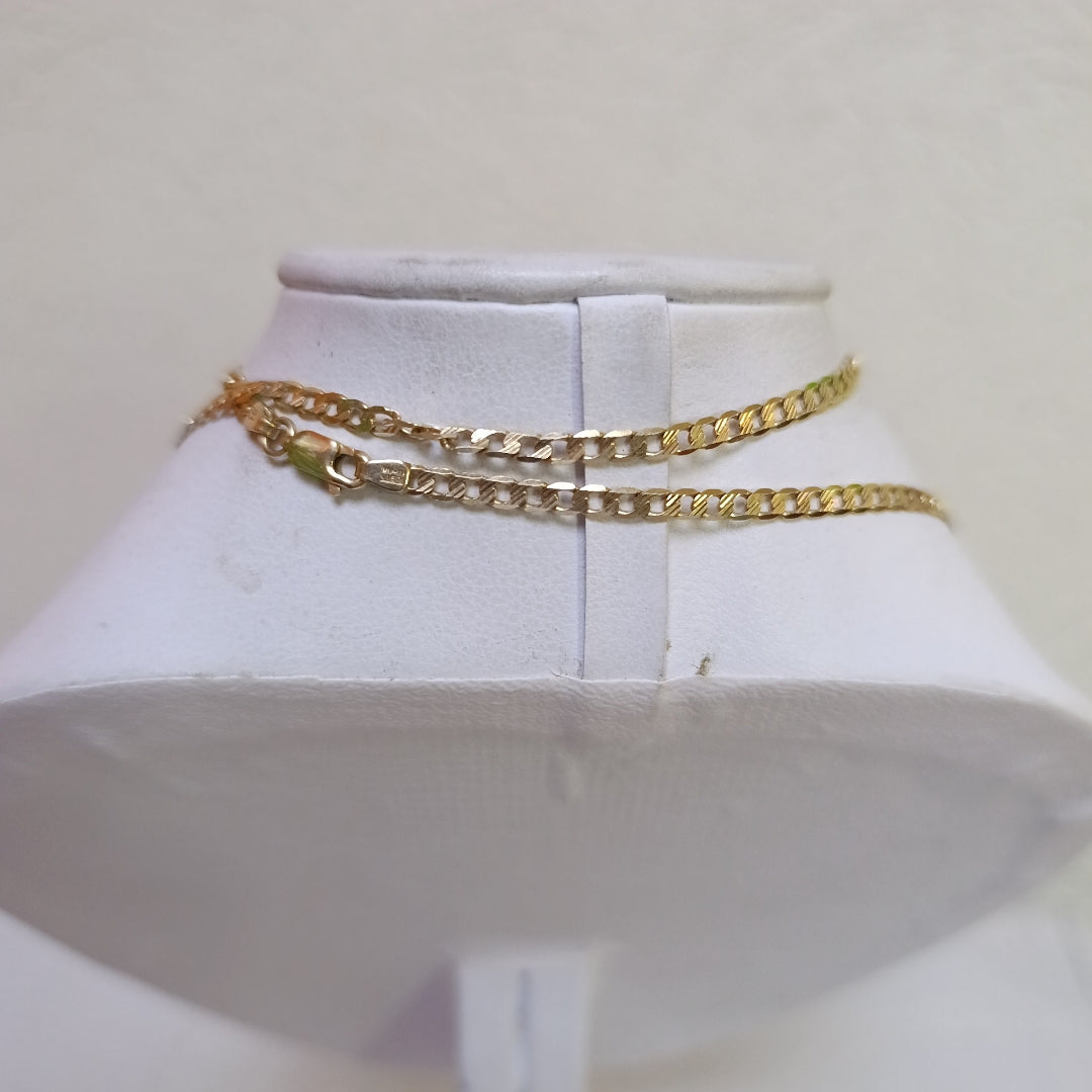 CADENA ORO 14 K 7.8 GRMS (SEMINUEVO)