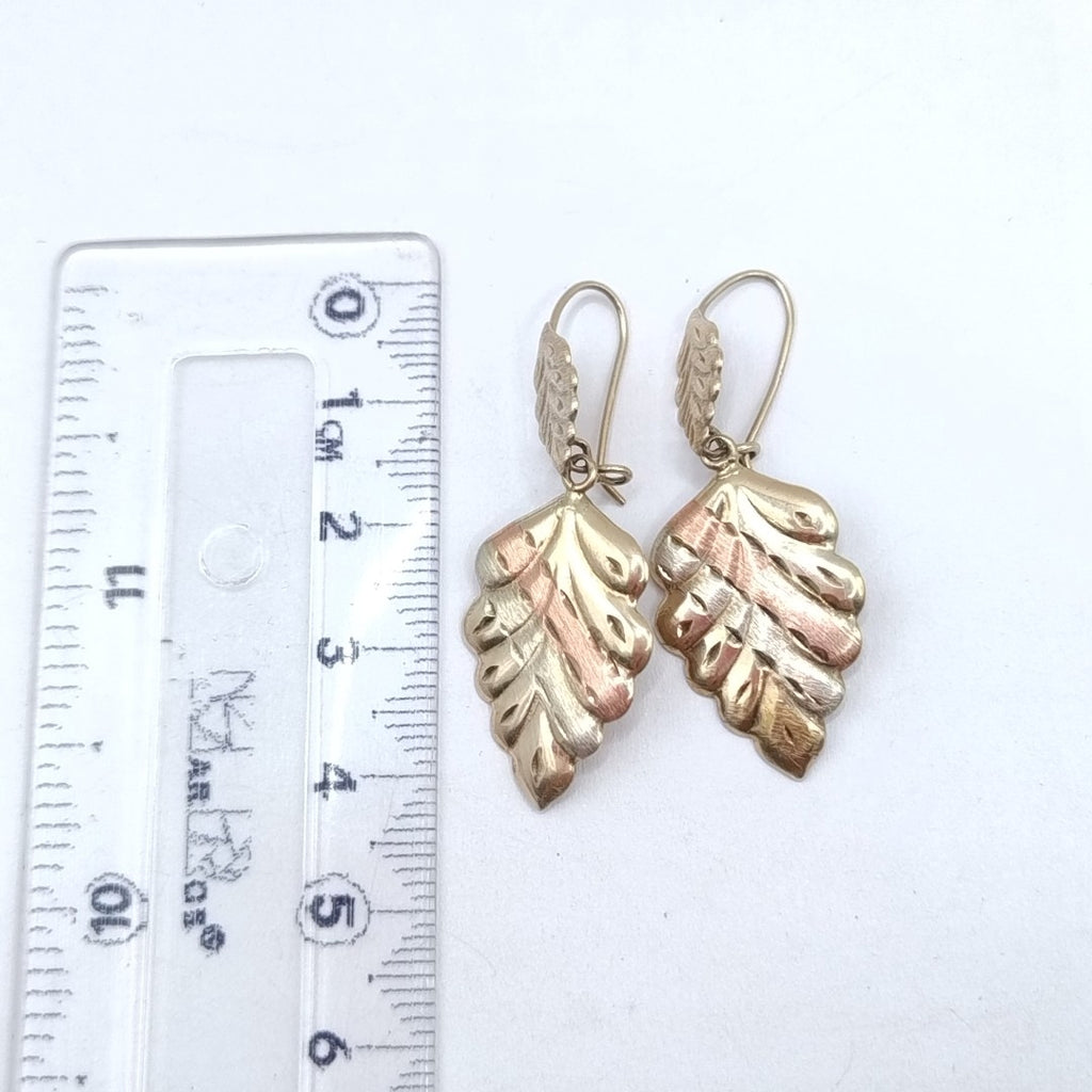 ARETES PAR ORO 10 K 1.9 GRMS (SEMINUEVO)
