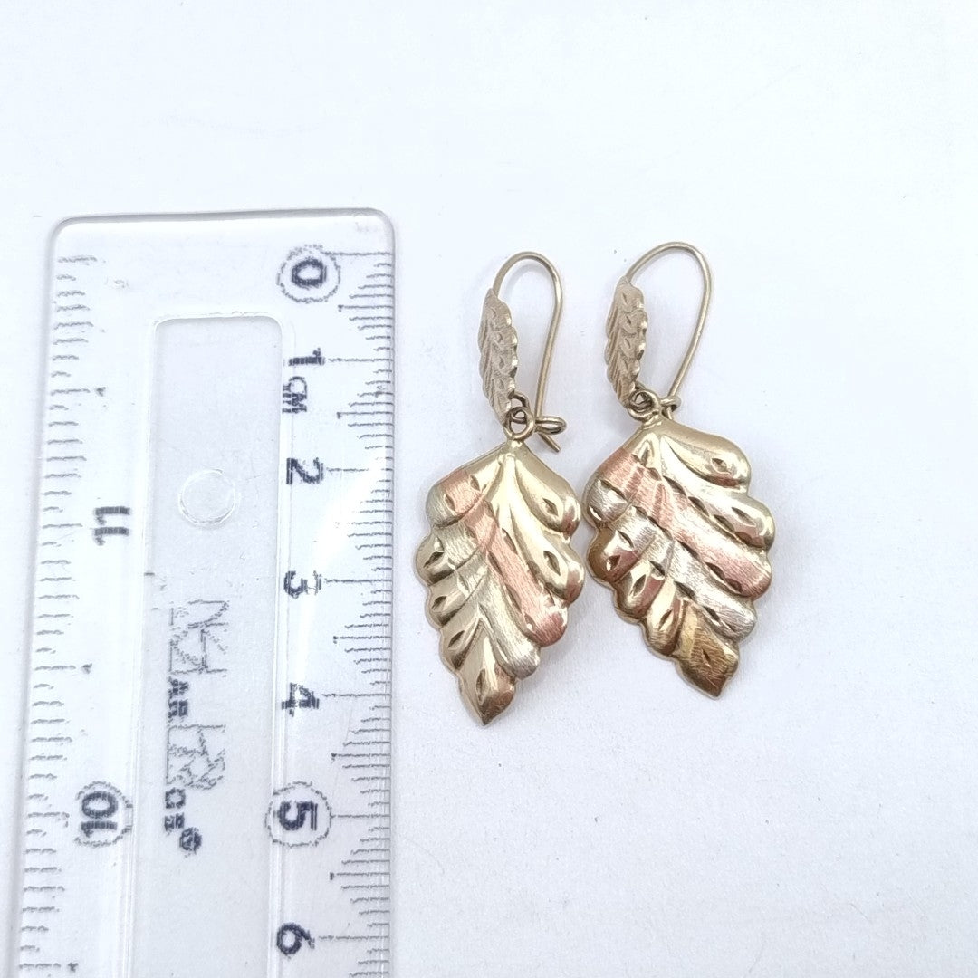 ARETES PAR ORO 10 K 1.9 GRMS (SEMINUEVO)