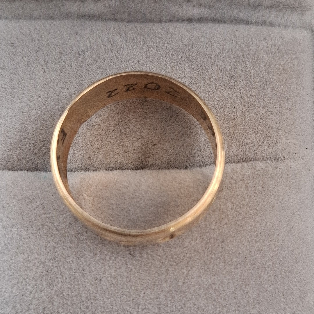 ARGOLLA ORO 10 K 2.1 GRMS (SEMINUEVO)