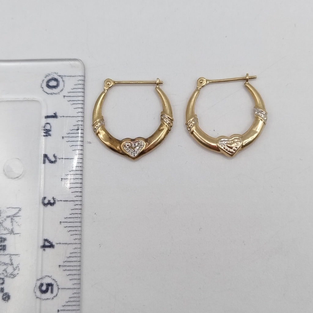 ARRACADAS PAR ORO 10 K 0.9 GRMS (SEMINUEVO)