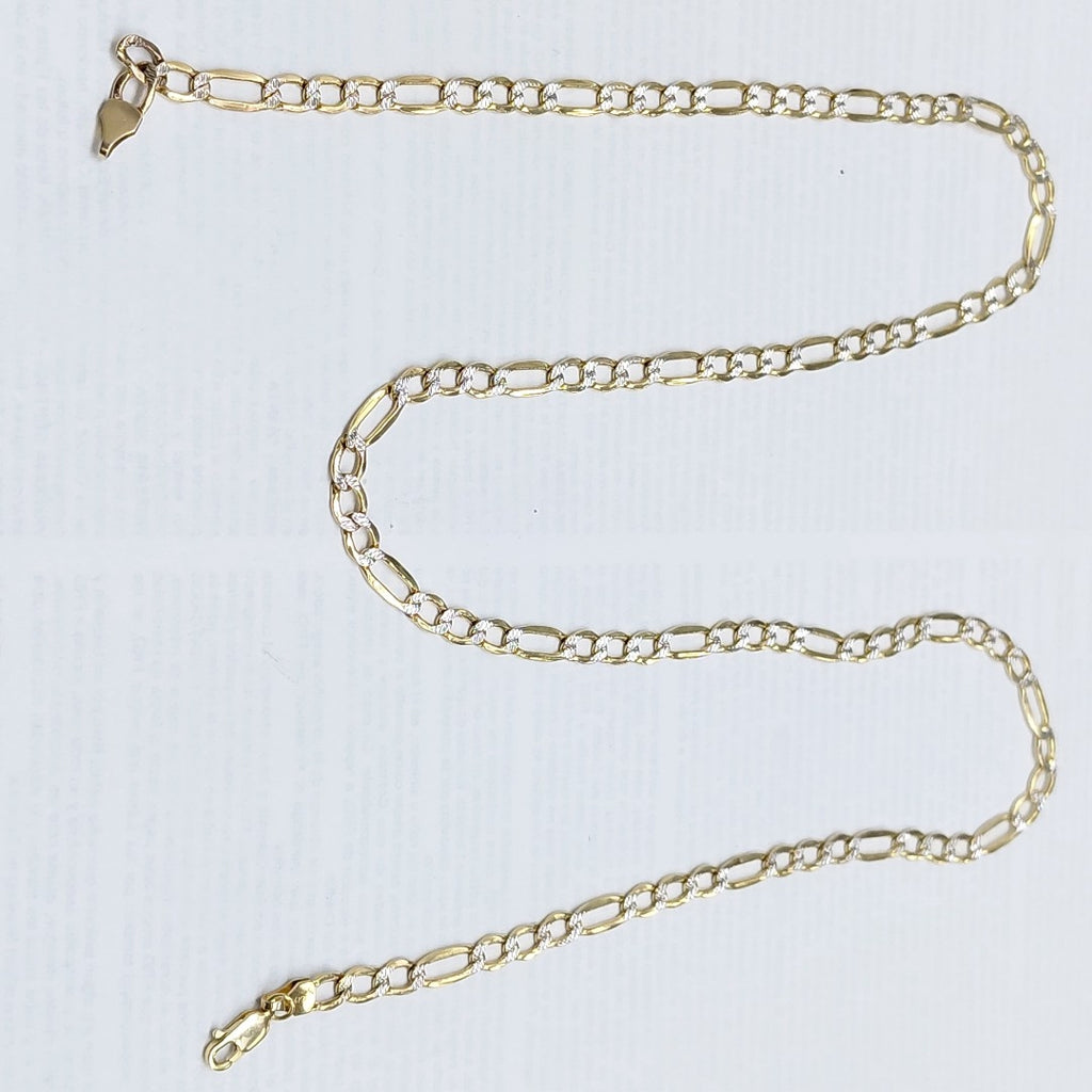CADENA ORO,RODIADO 14 K 9,50 GRMS (SEMINUEVO)
