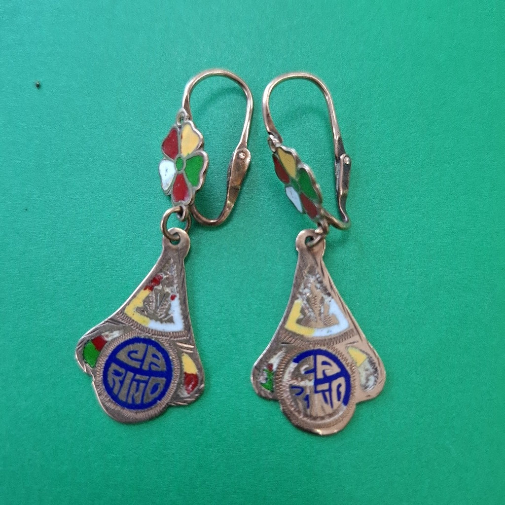 ARETES PAR ORO 8 K 5.6 GRMS (SEMINUEVO)