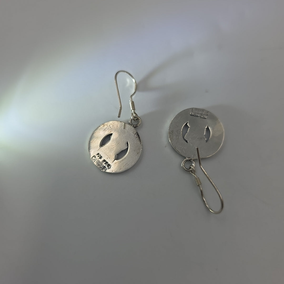 ARETES PAR PLATA 5,40 GRMS (SEMINUEVO)