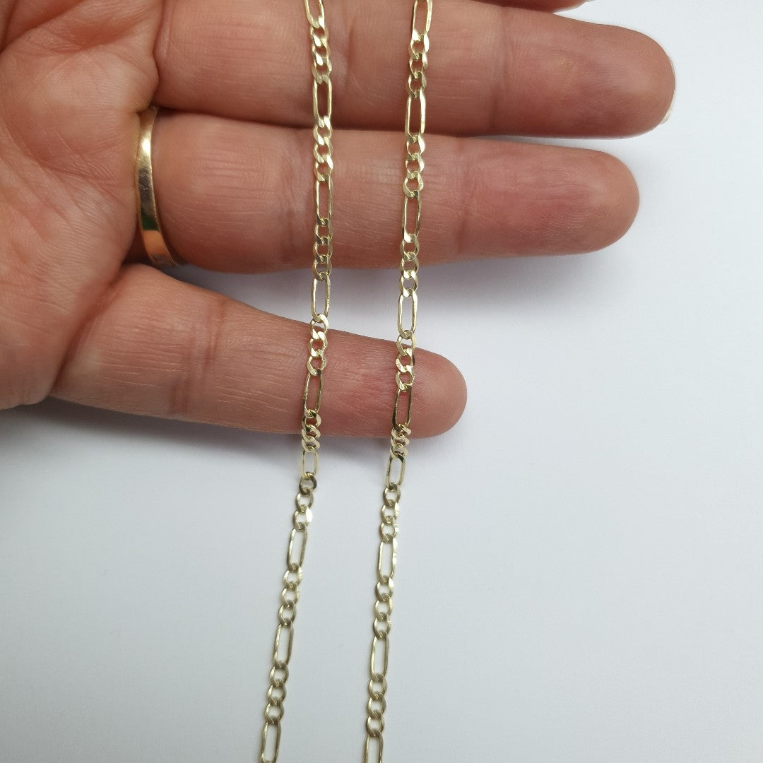 CADENA 3X1 14K 60 CM 5.4 GR (NUEVO)