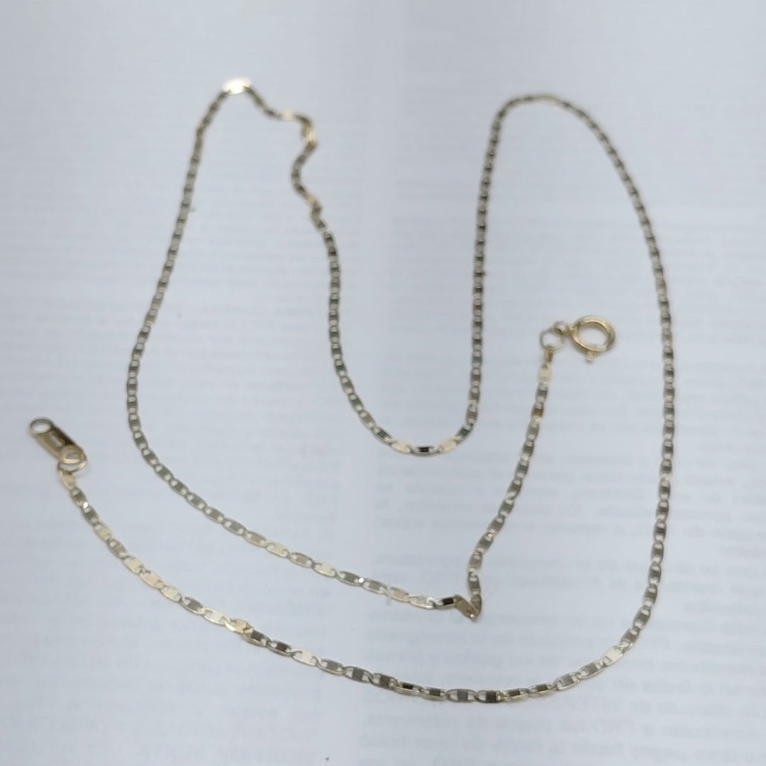 CADENA ORO 14 K 1.5 GRMS (SEMINUEVO)